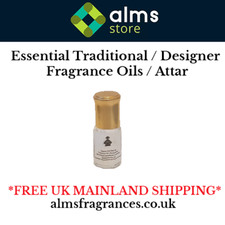 Aceite de perfume enrollable ALMS Fragrances 3 ml | Almizcle | Oud | Attar | Sin alcohol