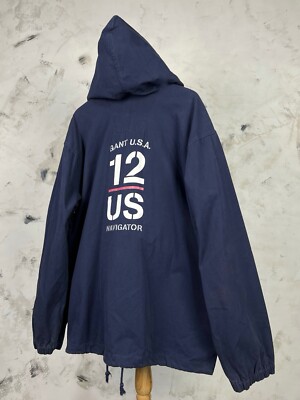 Vinta Gant USA Navigator Anorak Jacket Size XXL