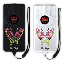 FIGHTSENSE Rechargeable Mini Stun Gun – Compact & Powerful Self-Defense 2PC