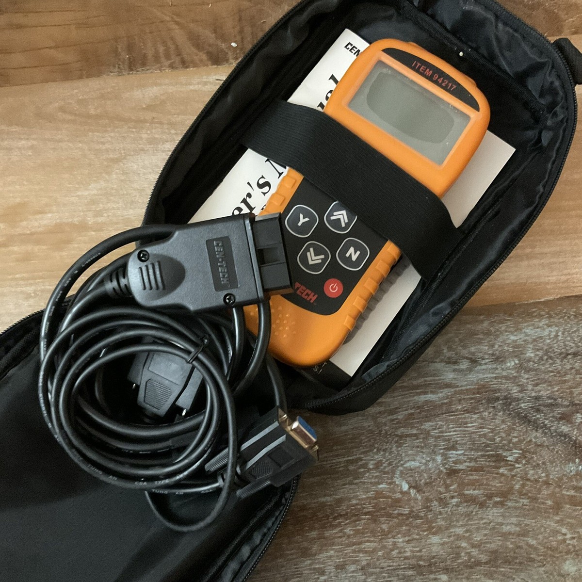 Cen-Tech CAN OBD2/EOBD 94217 UNTESTED/AS IS check engine light