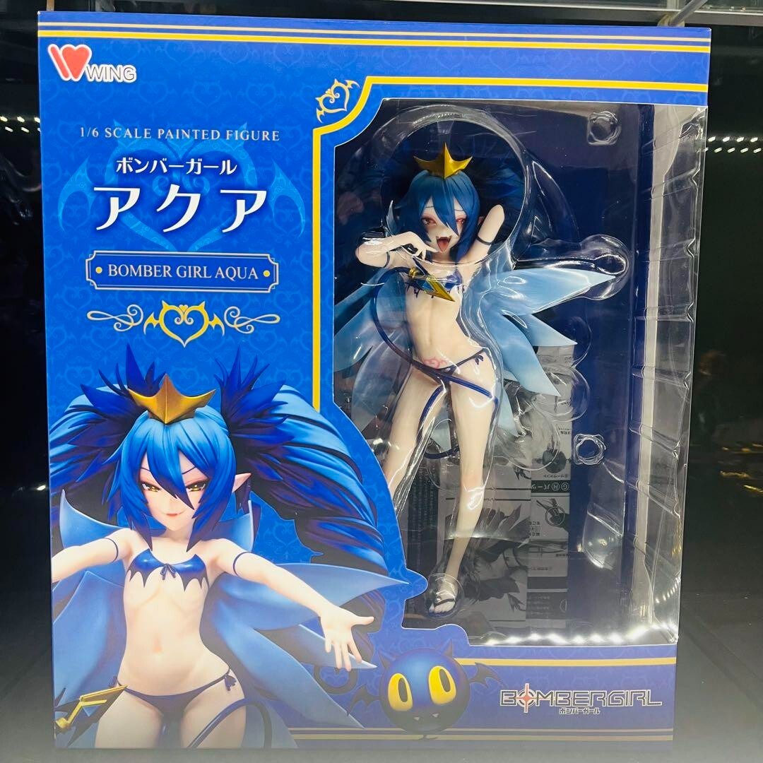 WING ボンバーガール アクア 1/6スケール フィギュア Wing Bomber Girl Aqua 1/6 Scale Good Smile Company ABS PVC