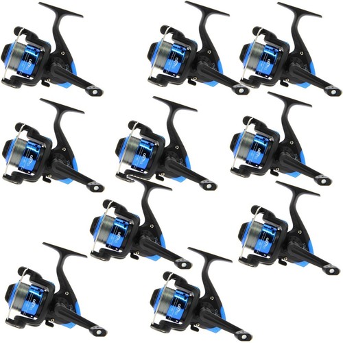 10 Coarse Fishing Reels Star Size 20 for Spinning with 8lb Line