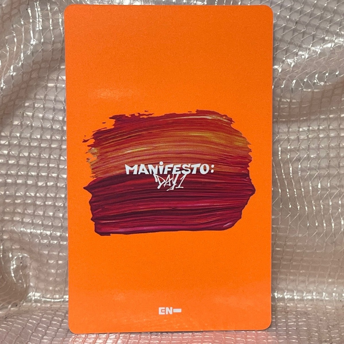 MANIFESTO：DAY1 ENHYPEN ニキトレカ 7枚 MANIFESTO：DAY1 ENHYPEN ニキトレカ 7枚の通販 by 即購入◎｜ラクマ
