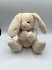 2022 Dan Dee Collectors Choice Beige Tan Bunny Plush Bedtime Bunny 8.5"