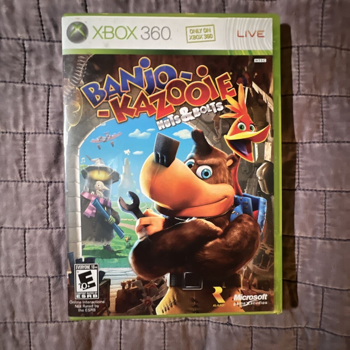 Microsoft Xbox 360 Banjo Kazooie Nuts & Bolts CIB Complete