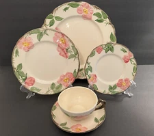 Franciscan Desert Rose Lot Of Two 5 Piece Place Settings USA