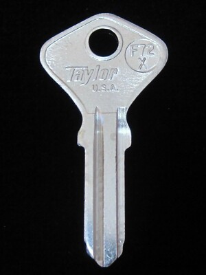 F91C Italian Door Trunk Key 65-90's FIAT FERRARI MASERATI ALFA ROMEO LAMBORGHINI