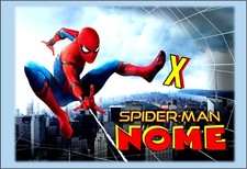 CIALDA PERSONALIZZATA senza glutine per TORTE di SPIDERMAN