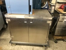 Metro Stainless Steel Closed Case Medical Cart