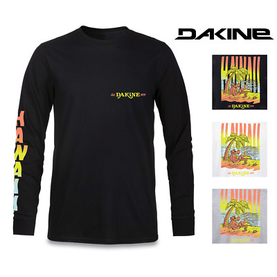 Dakine Men's Later Gator Long Sleeve T-Shirt - Cotton Jersey, Relaxed Fit