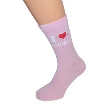 I Love Westipoos Womens Socks Westipoo Pink Socks X6N243