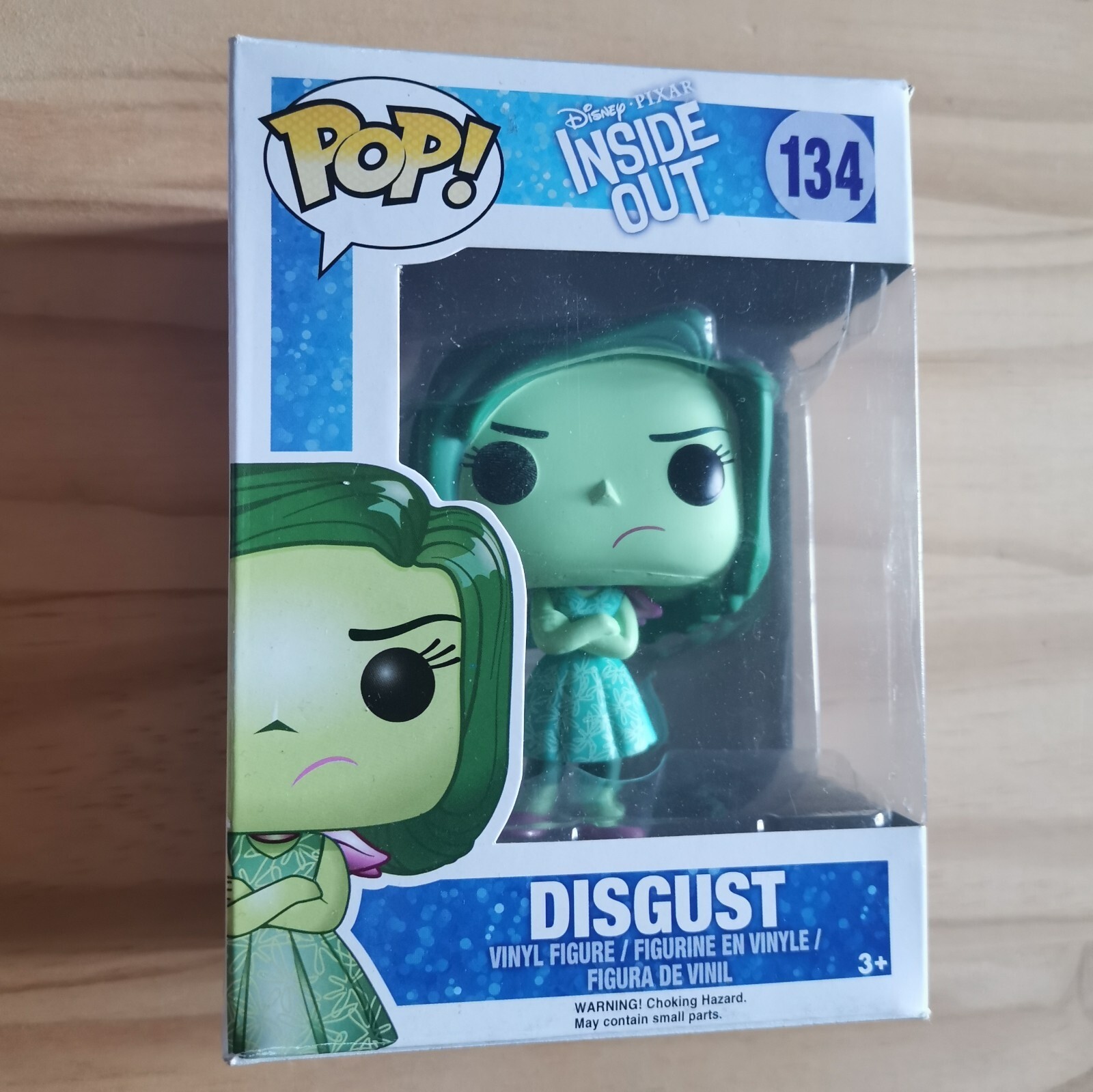 Sale Funko Pop Disney Inside Out Vice Versa Disgust 134