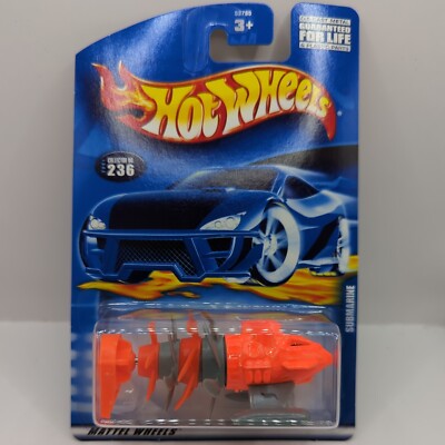 2001 Hot Wheels # 236 Submarine Fathom This Orange (87)