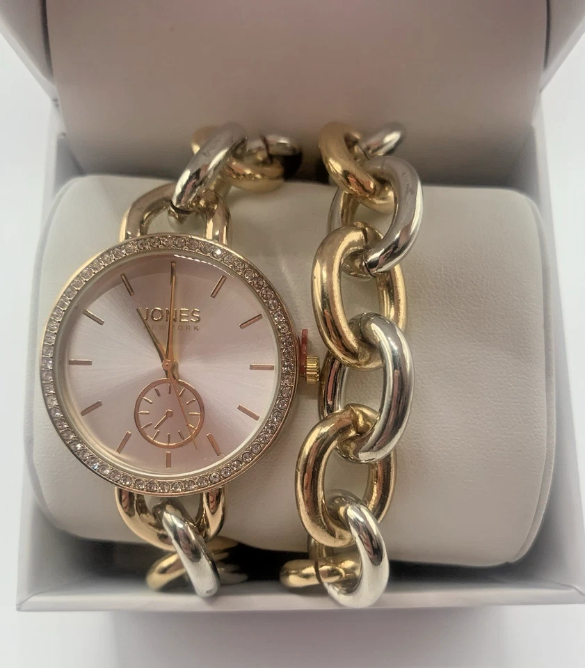 Juego de reloj y pulsera Jones New York para mujer Foto 2 de 3