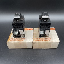 (2) Cat No. P215 Siemens I-T-E Molded Case Circuit Breakers 15 A 2 Pole 120/240V