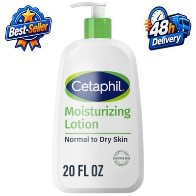 Cetaphil Face & Body Moisturizer 20 oz - Fragrance Free, Hypoallergenic