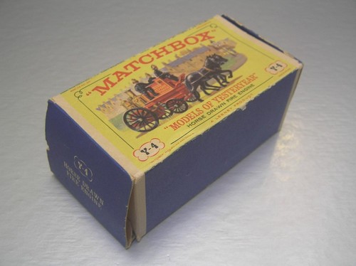 Matchbox Models of Yesteryear Y4 Shand Mason horse drawn fire engine MIB - Picture 8 of 10