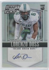 2015 Panini Prizm Collegiate Draft Picks Silver Lorenzo Doss #213 Auto h3a