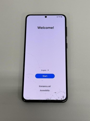Samsung Galaxy S21+ 5G 128GB SM-G996U Phantom Black (Verizon) - Broken