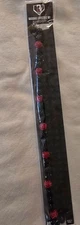 Baseball Lifestyle 101 Drip Boy's Necklace BL101 Black w/ Red 20" New in Package