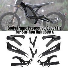 Fit Sur-ron Light Bee 2023 Carbon Fibre Frame Guard Fairing Body Kit Graphics Fit Sur-ron Light Bee 2023 Carbon Fibre Frame Guard Fairing Body Kit Graphics