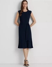 Ralph Lauren MABLEY CAP-SHORT SLEEVE-DAY DRESS Size 8