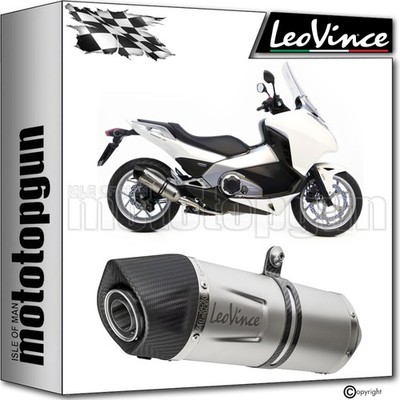 LEOVINCE AUSPUFF LV ONE EVO EDELSTAHL C HONDA INTEGRA 700 / DCT 2014 14 2015 15