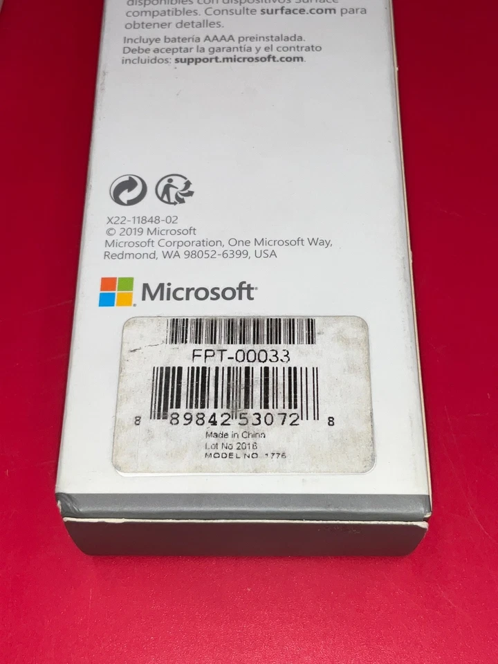 Microsoft Surface Pen 4 Stylet ice blue FPT-00033 EYV-00049 NEW SEALED✅❤️️✅❤️️ - Image 2 of 3