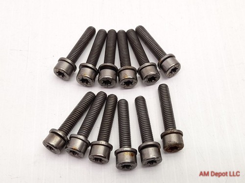 2011 BMW 535i 528i 550i F10 Spark Plug Recess Bolt Set 12pc 07129905537