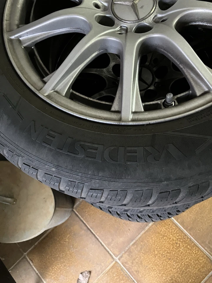 Mercedes-Benz C-Klasse W205 Winterkompletträder Alufelgen Winterreifen - Bild 2 von 4