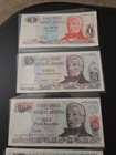 Argentina (Set/5 notes)  1-500 Pesos - 1970's and 1980's - Uncirc. — photo 2
