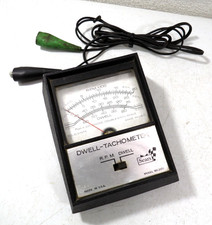 Vintage Sears Dwell Tachometer Gauge Model 161.2177 Made In Usa Tested Working