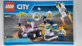 🔥LEGO City 60077 Space Starter Set 100% Complete w/ Instructions & Minifigures