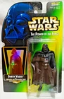 "Darth Vader" Green Card Holo Star Wars Power  of the Force 1997 Kenner NIP!