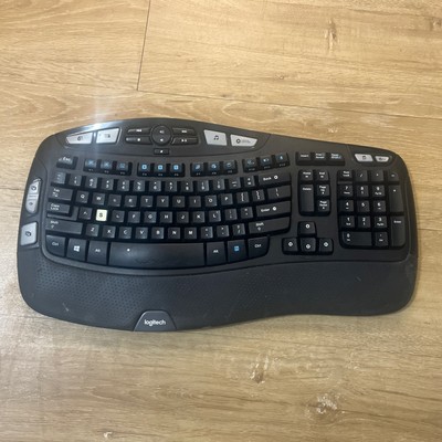 Logitech K350 Wireless Keyboard No Dongle -Untested