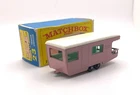 Matchbox Lesney No 23 Trailer Caravan Pink w/Box