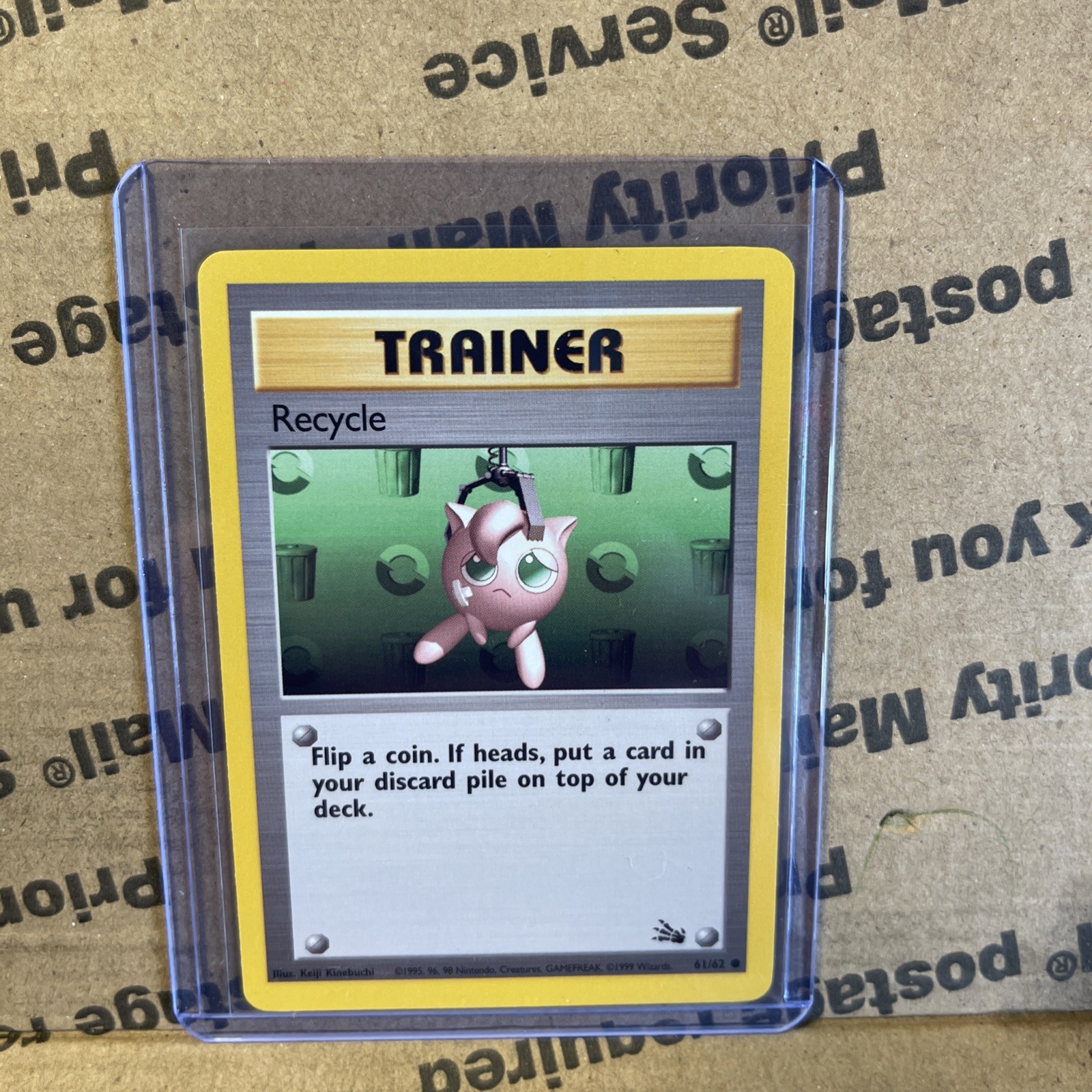 Pokemon TCG - Recycle 61/62 - Fossil Set Wizards 1999 NM