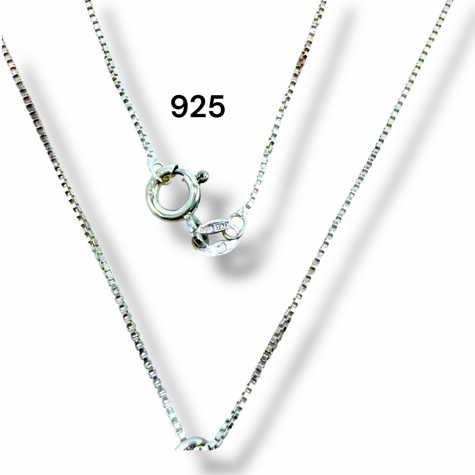 925 Sterling Silver CZ Script Initial Letter D Pe… - image 9