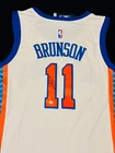 Jalen Brunson New York Knicks Signed Basketball Jersey COA