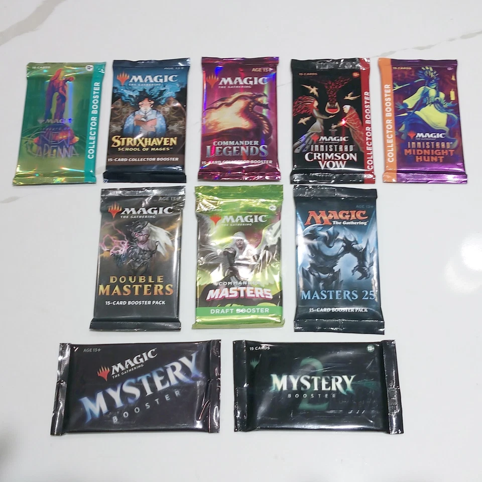 MTG - Collector & Masters & Mystery Booster Packs -Pick Choose + Combined Ship - Image 2 of 2