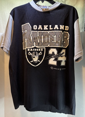 Sport Attack Vintage 1999 Oakland Raiders #24 Phil Campbell Large Jersey