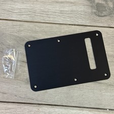 2024 Fender American Ultra II Stratocaster Black Aluminum Back Cover USA Strat