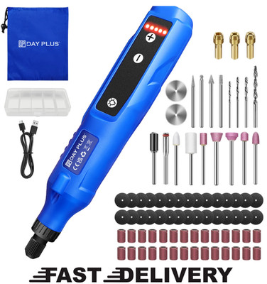 Akku-Rotationswerkzeug 80-teilig Dremel Mini Schleifer Mehrzweck DIY Werkzeug Kit 80-teilig