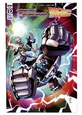 Transformers/Back to the Future #2/A NM 9.4 2020  Juan Samu Cover