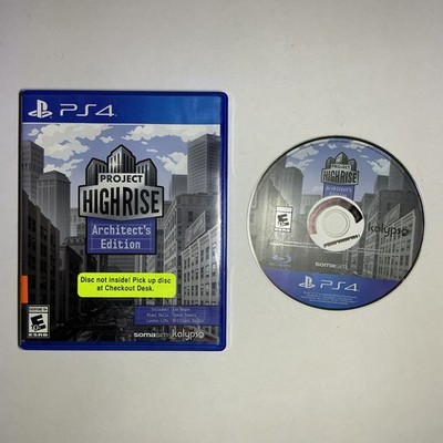 Project Highrise [ Architect's Edition ] - Playstation 4 PS4 - New Sealed