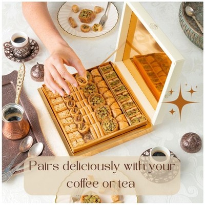Luxury Middle Eastern Baklava Assortment - 17.6 oz