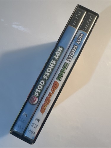 Hot Shots Golf: Open Tee - Hot Shots Tennis: Get a Grip PSP Dual Pack Brand New - Picture 6 of 8