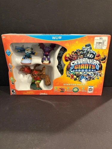 Skylanders Giants Wii U Figures ActiVision Starter Pack Game Brand New