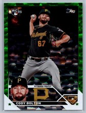 2023 Topps Update Series - Cody Bolton #US223 Green Foil /499 (RC)