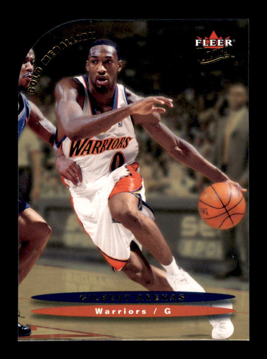 2003-04 Fleer Ultra - Gilbert Arenas #118 Gold Medallion Golden State Warriors
